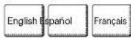 LG LWD3081ST - To set language selection - 2