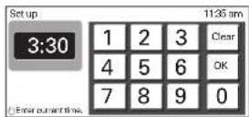 LG LWD3081ST - To set the clock (example below for for 3:30 pm): - 2