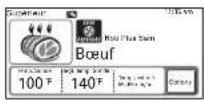 LG LWD3081ST - Pour régler la fonction Healthier Roast (Roti plus sain), par exemple pour du boeuf avec la sonde de température à 140^ - 4