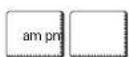 LG LWD3081ST - To change between 12 or 24 hour time of day - 7