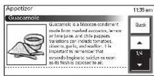 LG LSWS305ST - To set the Recipe Bank feature only (example Guacamole): - 4