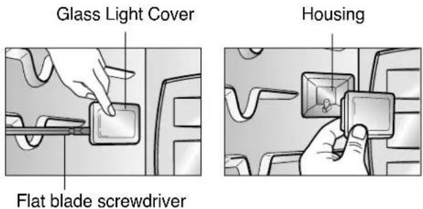 LG LSWS305ST - To replace lamps located on the side wall: -Make sure oven and bulb are cool. - 1