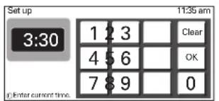 LG LSWS305ST - To set the clock (example below for for 3:30 pm): - 2