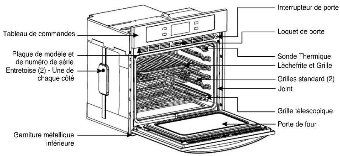 LG LWS3081ST - PIÈCES ET CARACTÉRISTIQUES - 1