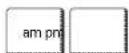 LG LWS3081ST - To change between 12 or 24 hour time of day - 3