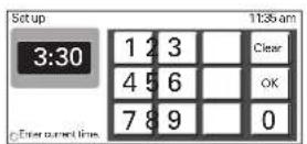 LG LWS3081ST - To set the clock (example below for for 3:30 pm): - 2