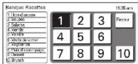 LG LWS3081ST - Pour seulement consulter la Recipe Bank (Banque de recettes), par exemple pour du Guacamole: - 2