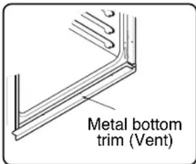 LG LWS3081ST - - Keep Oven Vent Ducts Unobstructed. - 1