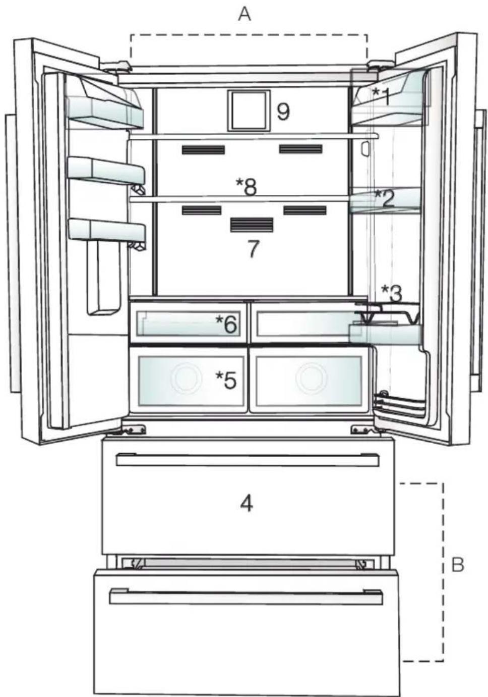 BEKO GNE60531XN - Ψυγείο - 1
