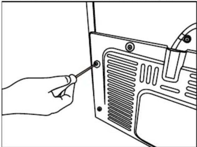 BEKO GNE60531XN - Fixar os calços de plástico - 1