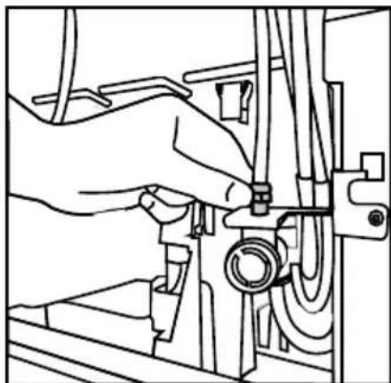BEKO GNE60531XN - Para conectar la manguera de agua al aparato, siga las siguientes instrucciones. - 3