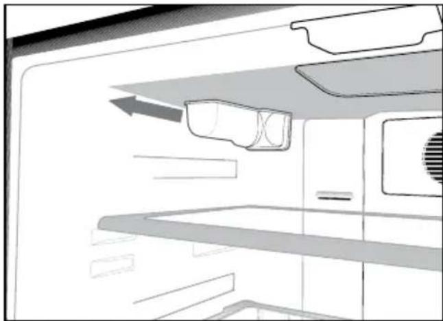 BEKO GNE60531XN - 3.9.1.De externe filter op de wand bevestigen (Optioneel) - 9