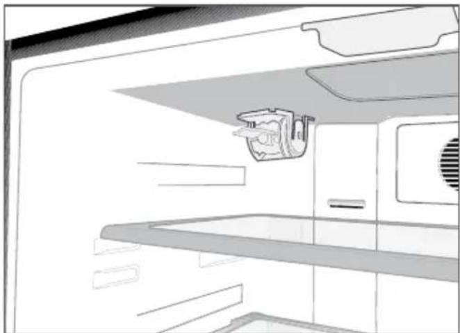 BEKO GNE60531XN - 3.9.1.Upevnenie externého filtra na stenu (volitel'né) - 10