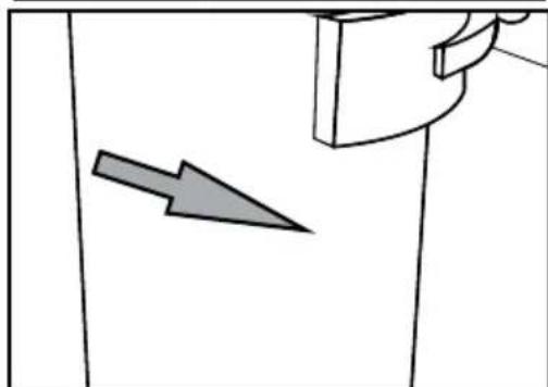 BEKO GNE60531XN - Fixing external filter on the wall (Optional) - 6
