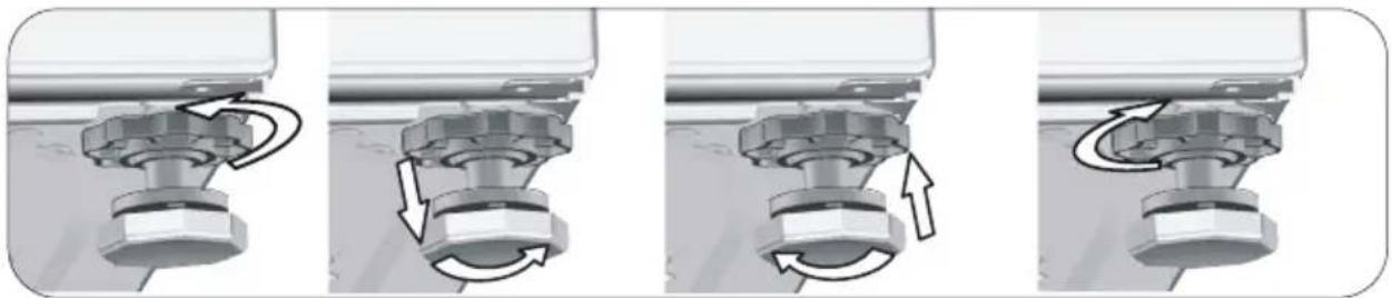 BEKO WTV71483CSB1 - Réglage des pieds - 2