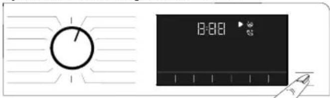 BEKO WTV71483CSB1 - Basculer la machine en mode pause : - 1