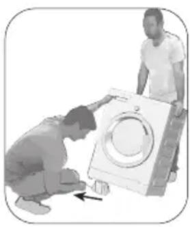BEKO WTV71483CSB1 - Retrait des renforts de conditionnement - 1