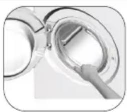 BEKO WTV71483CSB1 - Nettoyage du hublot et du tambour - 2