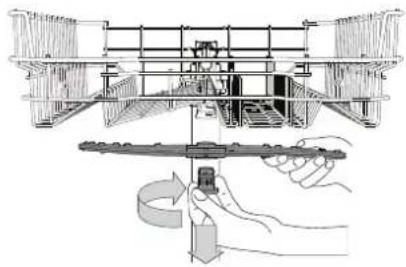 INDESIT DFO 3T133 A F - CLEANING THE SPRAY ARMS - 1