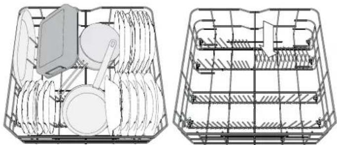 INDESIT DFO 3T133 A F - AJUSTER LA HAUTEUR DU PANIER SUPÉRIEUR - 3