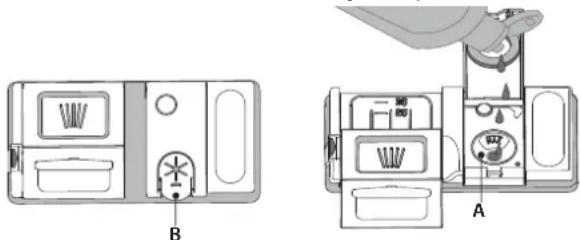 INDESIT DFO 3T133 A F - REMLIR LE DISTRIBUTEUR DE LIQUIDE DE RINÇAGE - 1