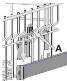 INDESIT DFO 3T133 A F - ADJUSTING THE HEIGHT OF THE UPPER RACK - 1