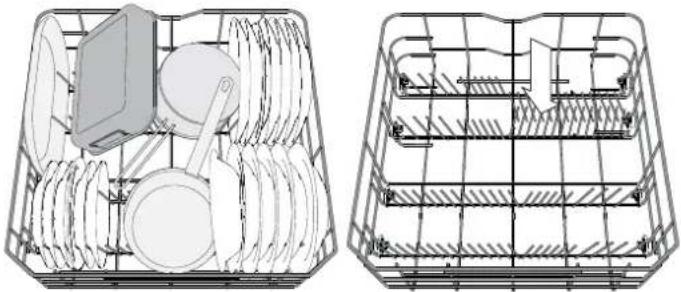 INDESIT DFO 3T133 A F - HÖHENEINSTELLUNG DES OBERKORBES - 3