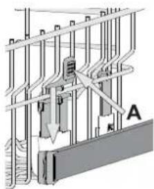 INDESIT DFO 3T133 A F - AJUSTE DE LA ALTURA DE LA BANDEJA SUPERIOR - 1