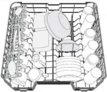 INDESIT DFO 3T133 A F - ВЕРХНЯЯ КОРЗИНА - 1