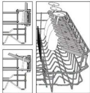INDESIT DFO 3T133 A F - FOLDABLE FLAPS WITH ADJUSTABLE POSITION - 1