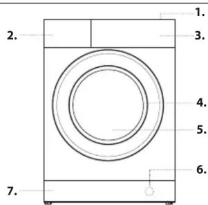 INDESIT MTWE 91483 WK EE - DESCRIPTION DU PRODUIT - 1