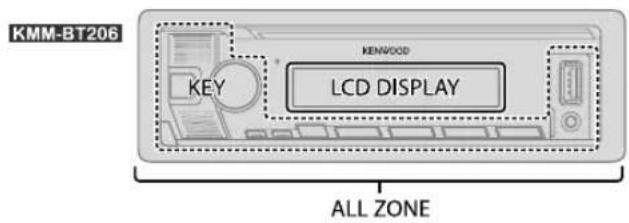 KENWOOD KMMBT306 - Display-Einstellungen - 2