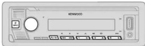 KENWOOD KMMBT306 - USB/iPod - 1
