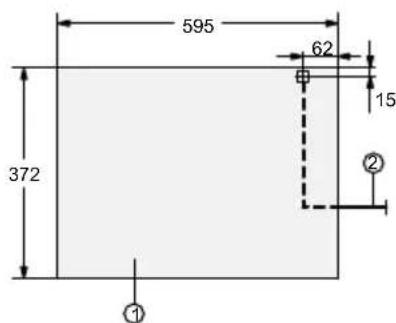 MIELE M 2230 OBSW - Raccordement meuble haut - 2