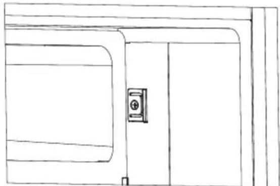 Edy EDTK5510 - Seitenwechsel der Gefrierfachtür - 4