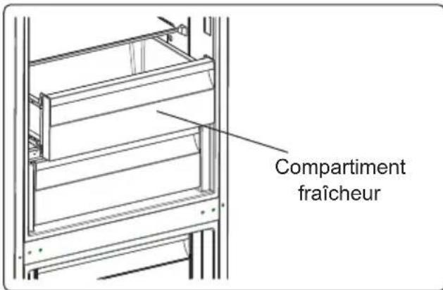 AEG RKB638E4MX - Retrait du compartment Refroidisseur: - 1