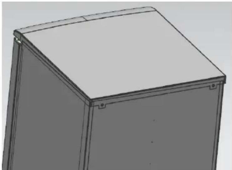 Edy EDTV5552 - Refrigerator door install guidelines about swapping left&amp;right - 8