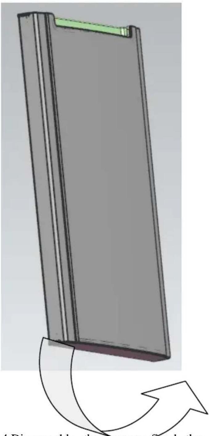 Edy EDTV5552 - Refrigerator door install guidelines about swapping left&amp;right - 11