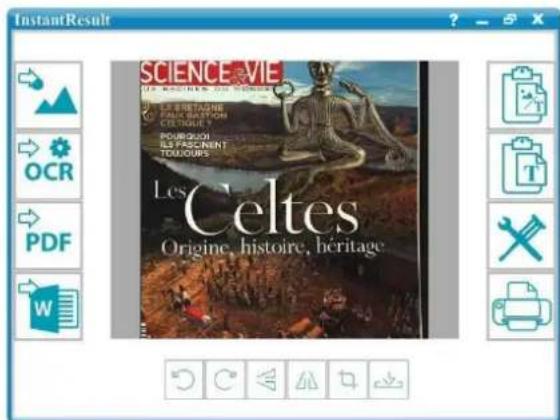 IRIS IRIScan Book 5 - Utilisation d'InstantResult pour enregistrer les fichiers numérisés (reconnus) - 1