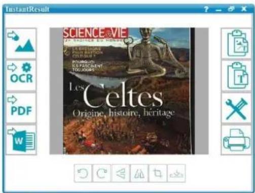 IRIS IRIScan Book 5 - Utilisation d'InstantResult pour la numérisation - 4