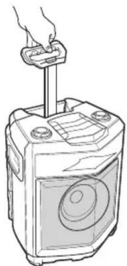LG LOUDR FJ3 - Transport de l'enceinte - 2