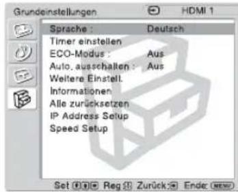 SONY KLHW26 - Grundeinstellungen - 1
