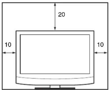 SONY KLHW26 - Installare il monitor in un luogo spazioso - 1