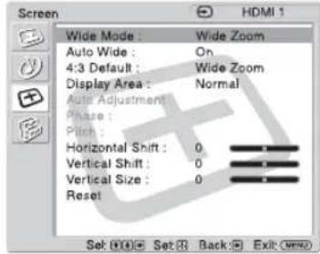 SONY KLHW26 - Screen - 1