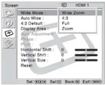 SONY KLHW26 - For Video Input - 1