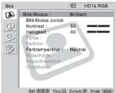 SONY KLHW26 - Bei einem PC als Eingangsquelle - 1