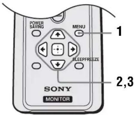 SONY KLHW26 - Panorama dei menu - 1