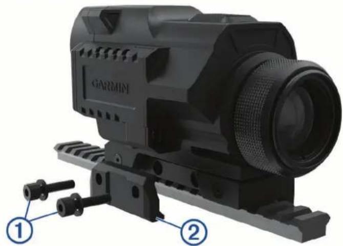 GARMIN Xero X1i - Installation de la lunette de visée - 1