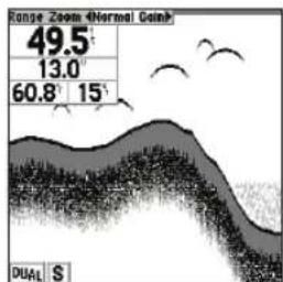 GARMIN Fishfinder 240 Blue - Menu Setup (Configuration): Onglets Tools/Numbers (Outils/chiffres) - 2