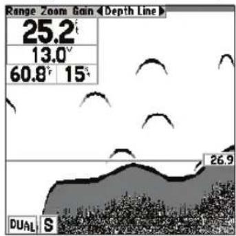 GARMIN Fishfinder 240 Blue - Menu Setup (Configuration): Onglet Tools (Outils) - 1